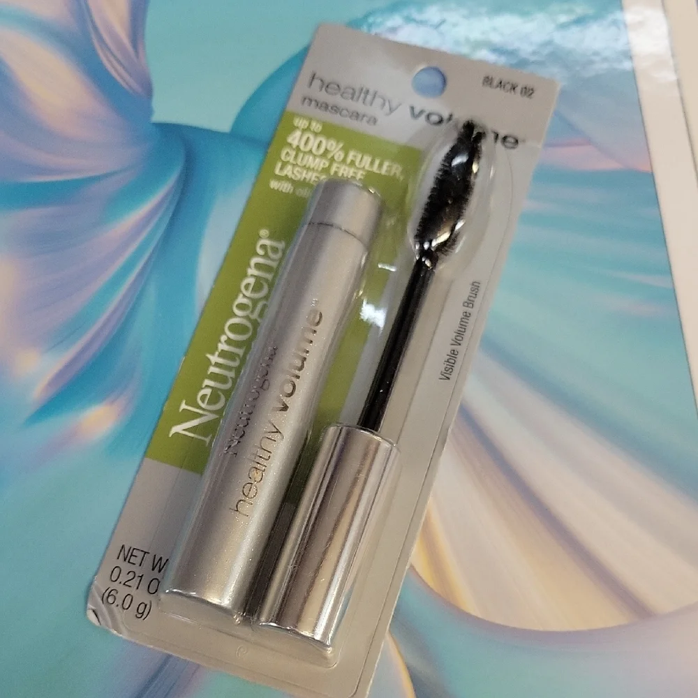 Neutrogena Healthy Volume Mascara 02 Black New Sealed Package